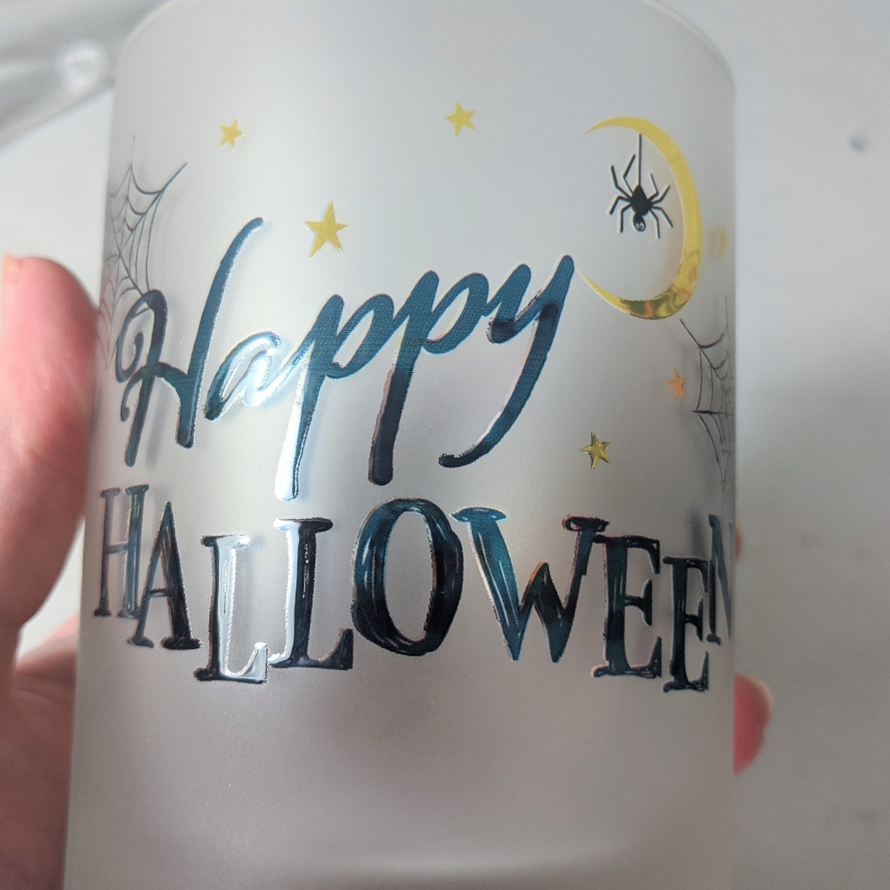 Disney Culver Mickey Minnie Halloween GLASS - Picture 3 of 9